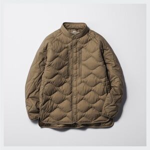 Uniqlo Men's Puffer Jacket - Tan